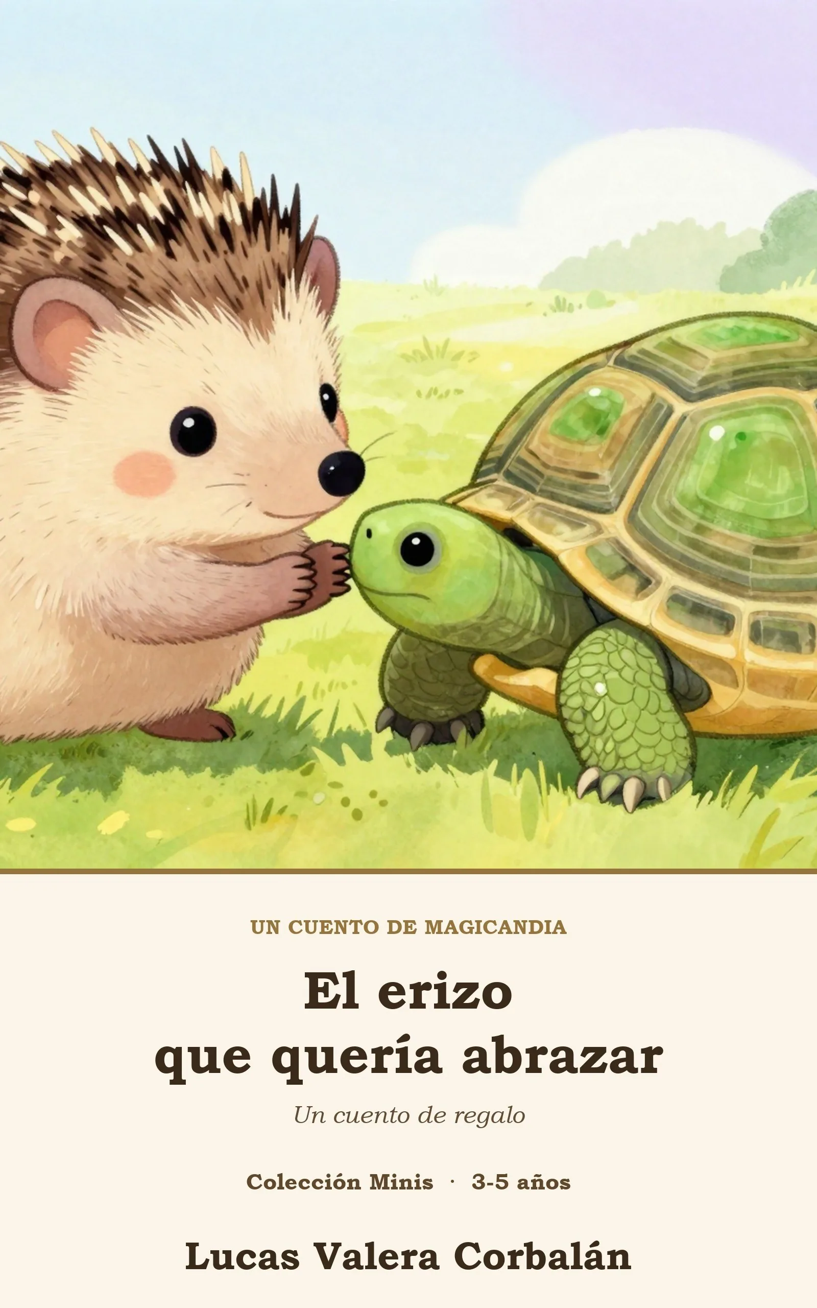 Cubierta de El erizo que quería abrazar