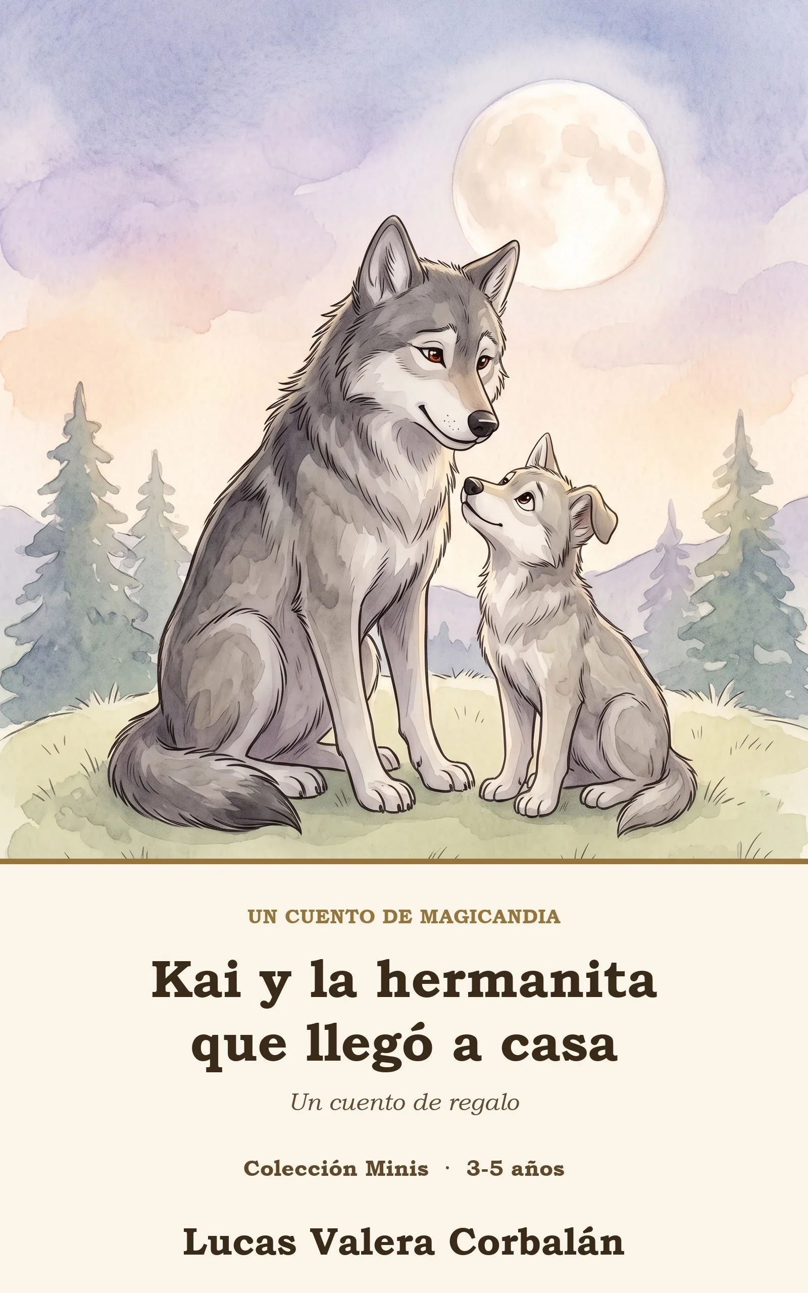 Cubierta de Kai y la hermanita que llegó a casa